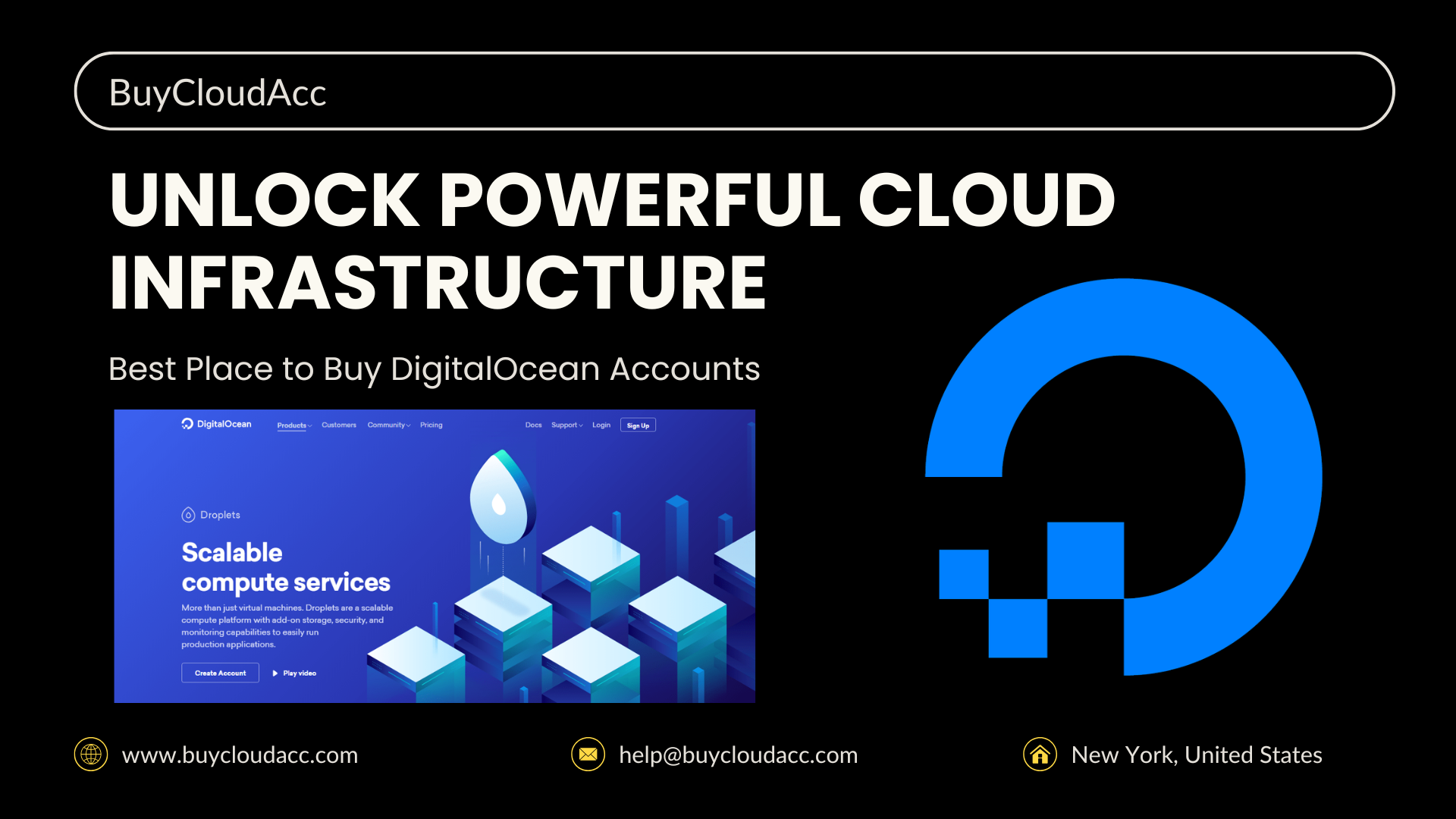 Buy DigitalOcean Accounts