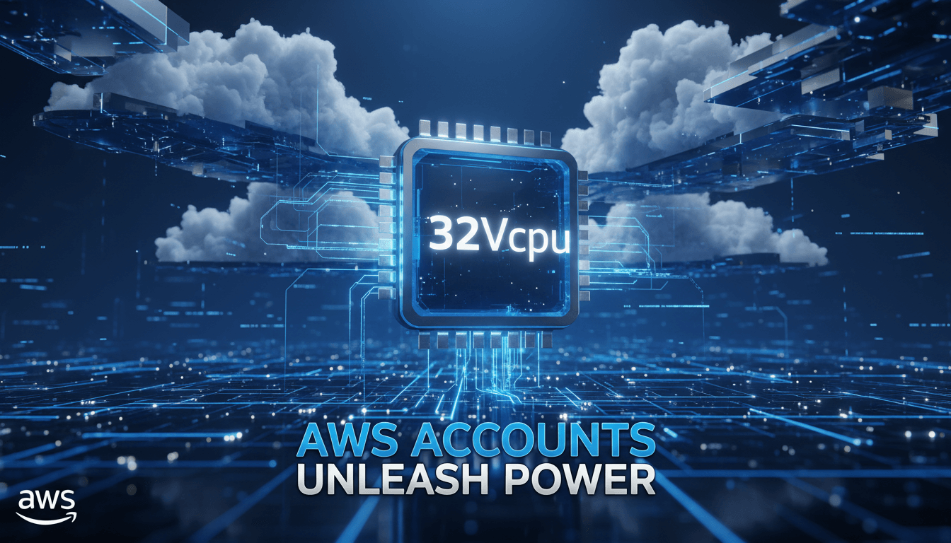 Buy AWS 32vCPU Accounts