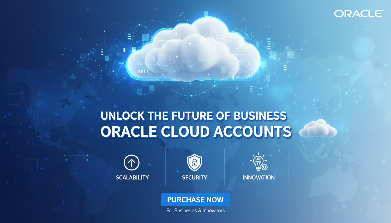 Buy Oracle Cloud Accounts
