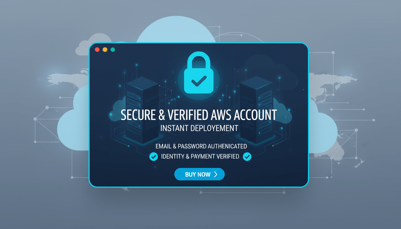 buy amazon aws accounts