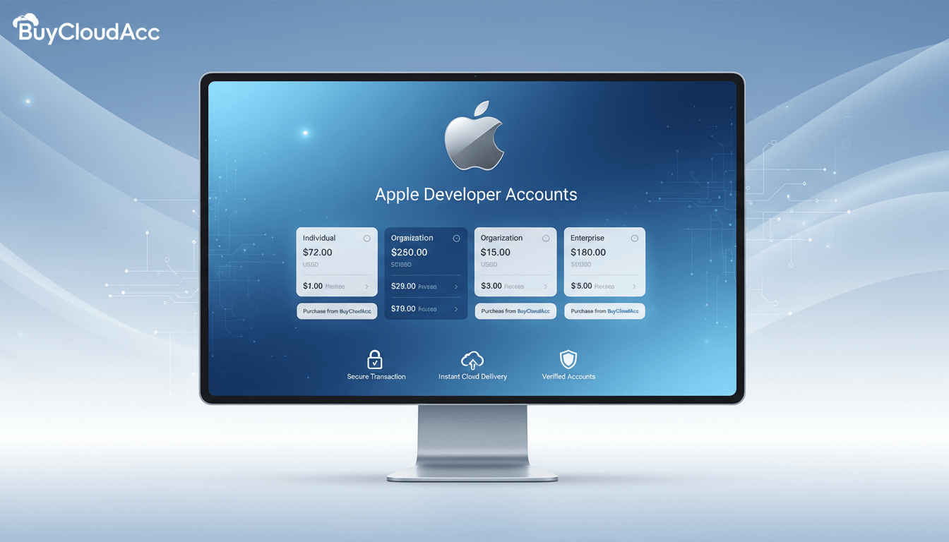 Buy Apple Developer Accounts